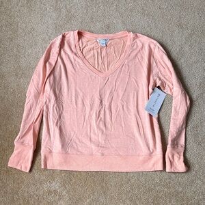 Athleta Peach Long Sleeve Tee